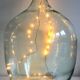Clear blue demijohn