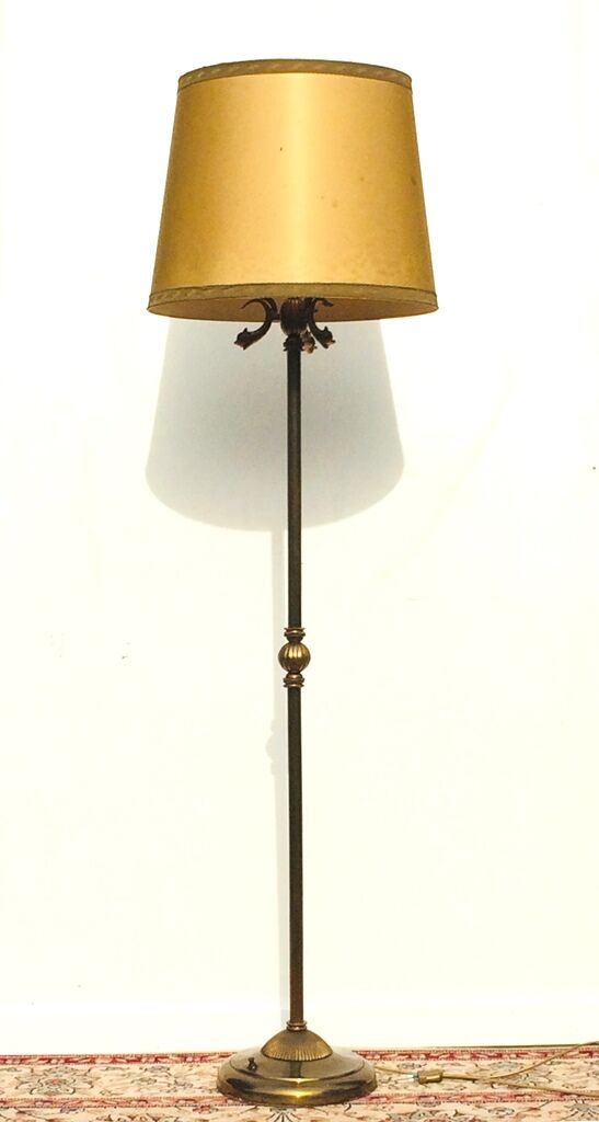Neoclassical floor lamp 50s Hollywood Regency * Vintage *
