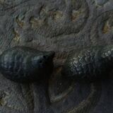 Art Deco quail salt cellars