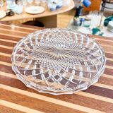 Vintage crystal trivet