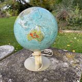 Earth globe scan globe
