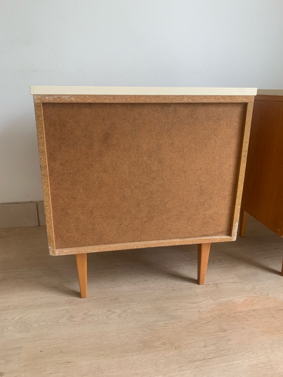 Pair of vintage bedside tables