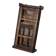Vitrine en bois et verre biseauté 1920