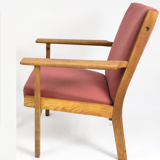 Paire fauteuils GE - 265 par Wegner Hans pour Getama 1950