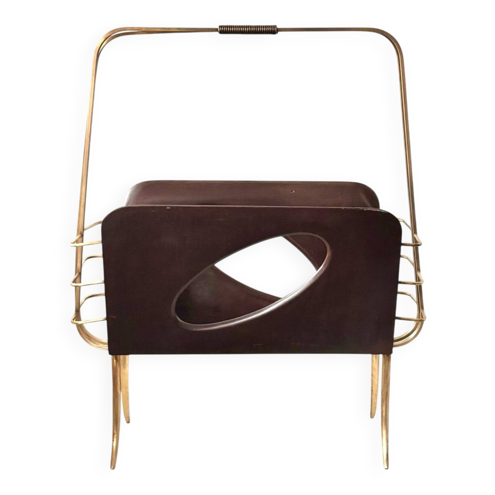 Italian magazine rack 1950