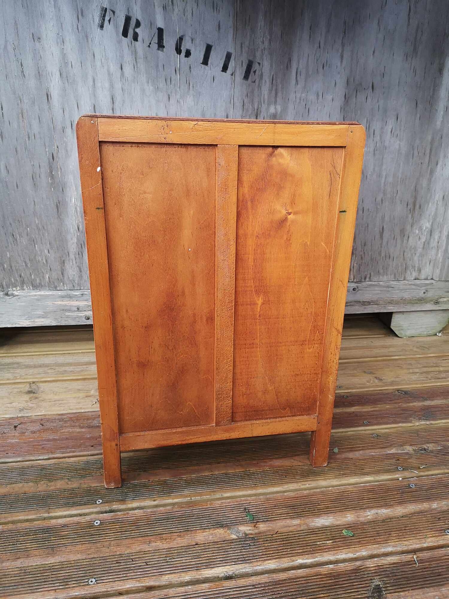 Vintage bedside compass feet