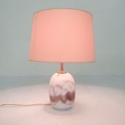 Michael Bang "Sakura" glass table light for Holmegaard, Denmark 1980's