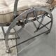 Wilson's adjustable folding chair made of steel produced in 1871