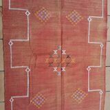 Moroccan Berber cactus silk carpet