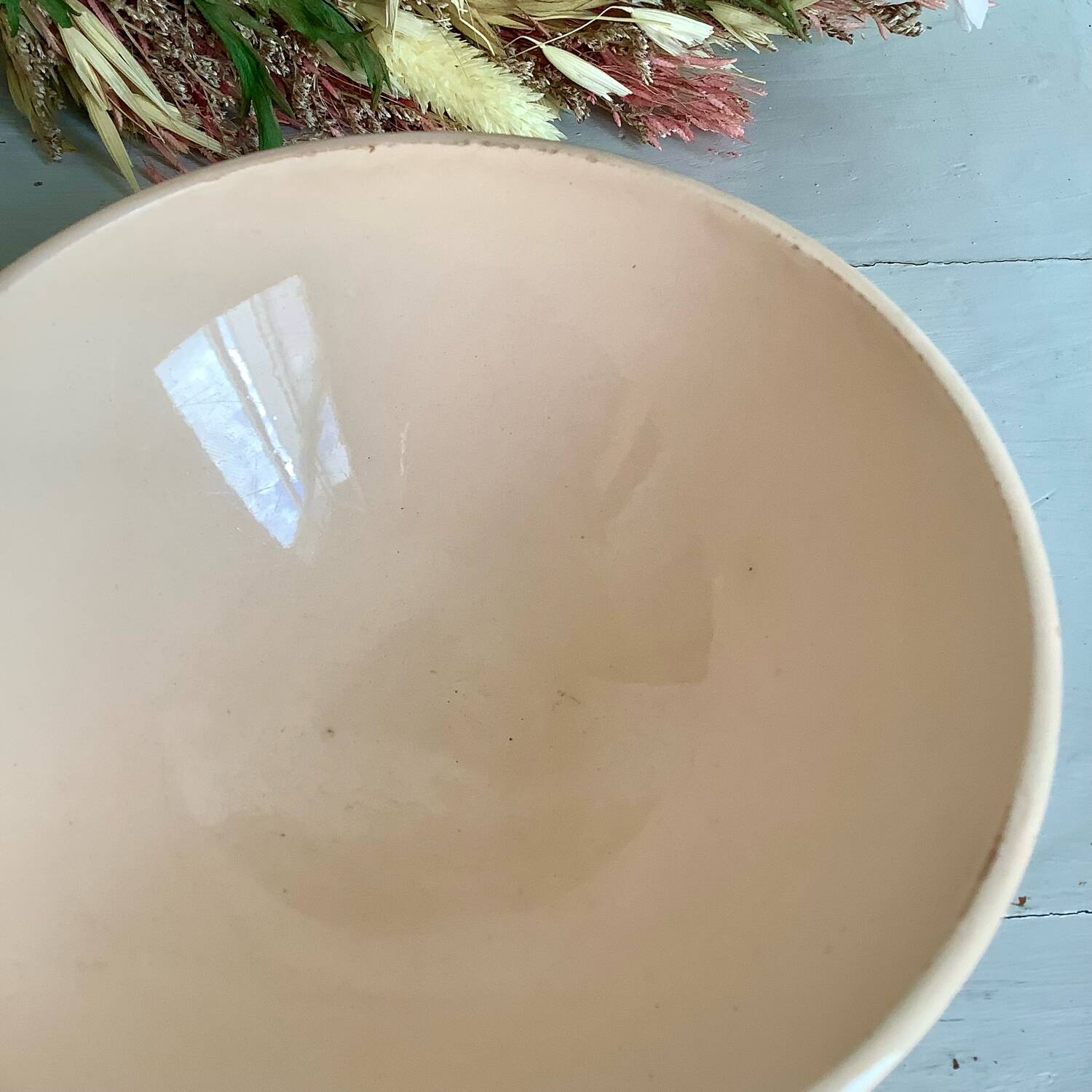 2 powder pink Digoin bowls