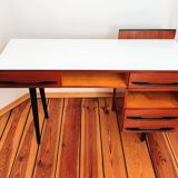 Czechoslovakian Desk by M. Pozar for Up Závody, 1960s, Set of 2