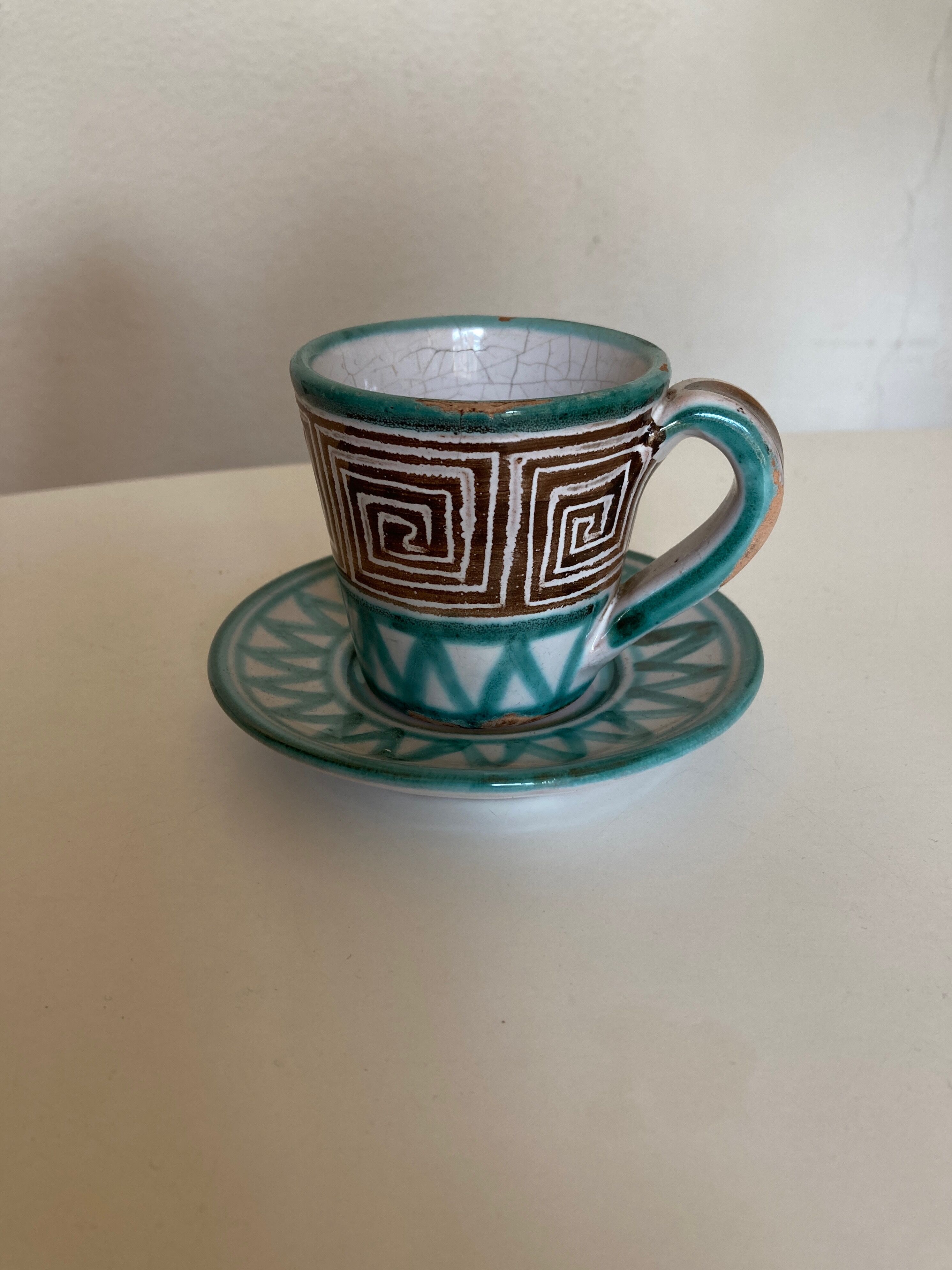 Cup of Robert Picault mid century ceramics