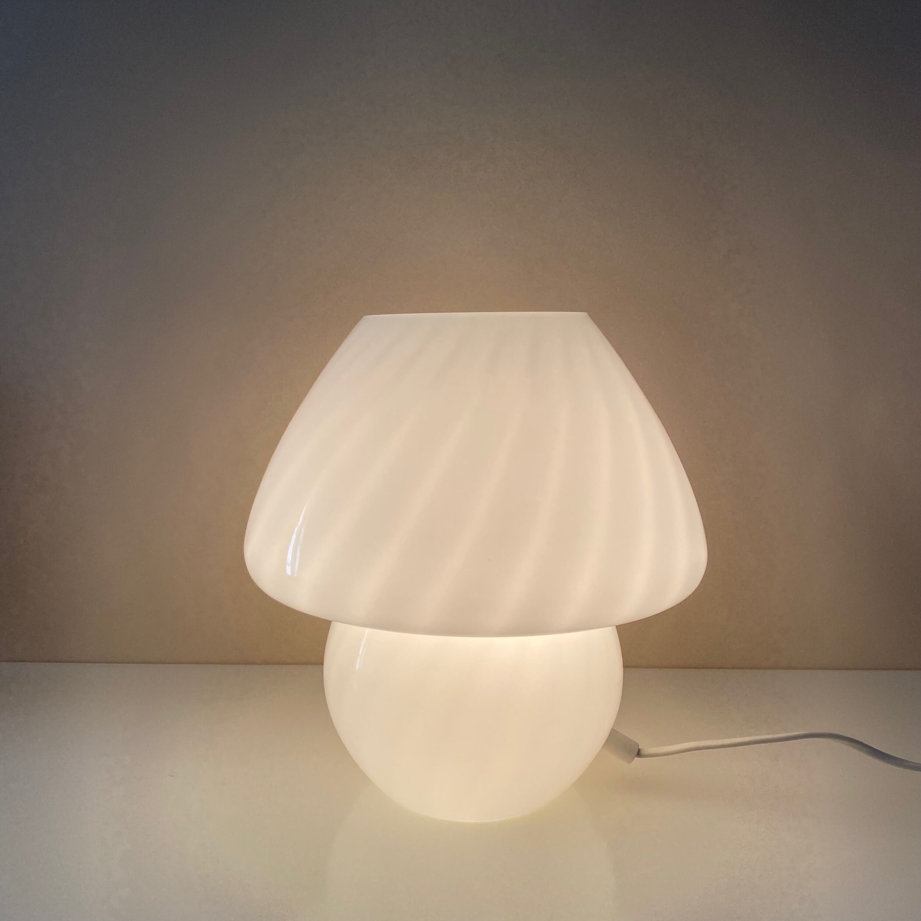 Vintage mushroom lamp, table lamp