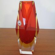 Vintage Italian Murano Glass Vase, 1960s