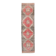 3x10 Red Brown Tribal Pattern Vintage Runner Rug, 78x305Cm
