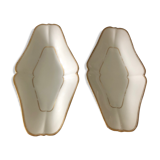 2 old ramekins made of fine porcelain