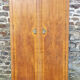 Armoire anglaise d'internat tallboy georgien art déco années 30