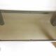Table basse rectangulaire Années 70 chrome et verre fumé 105 x 55,1 x 35,5 cm hauteur