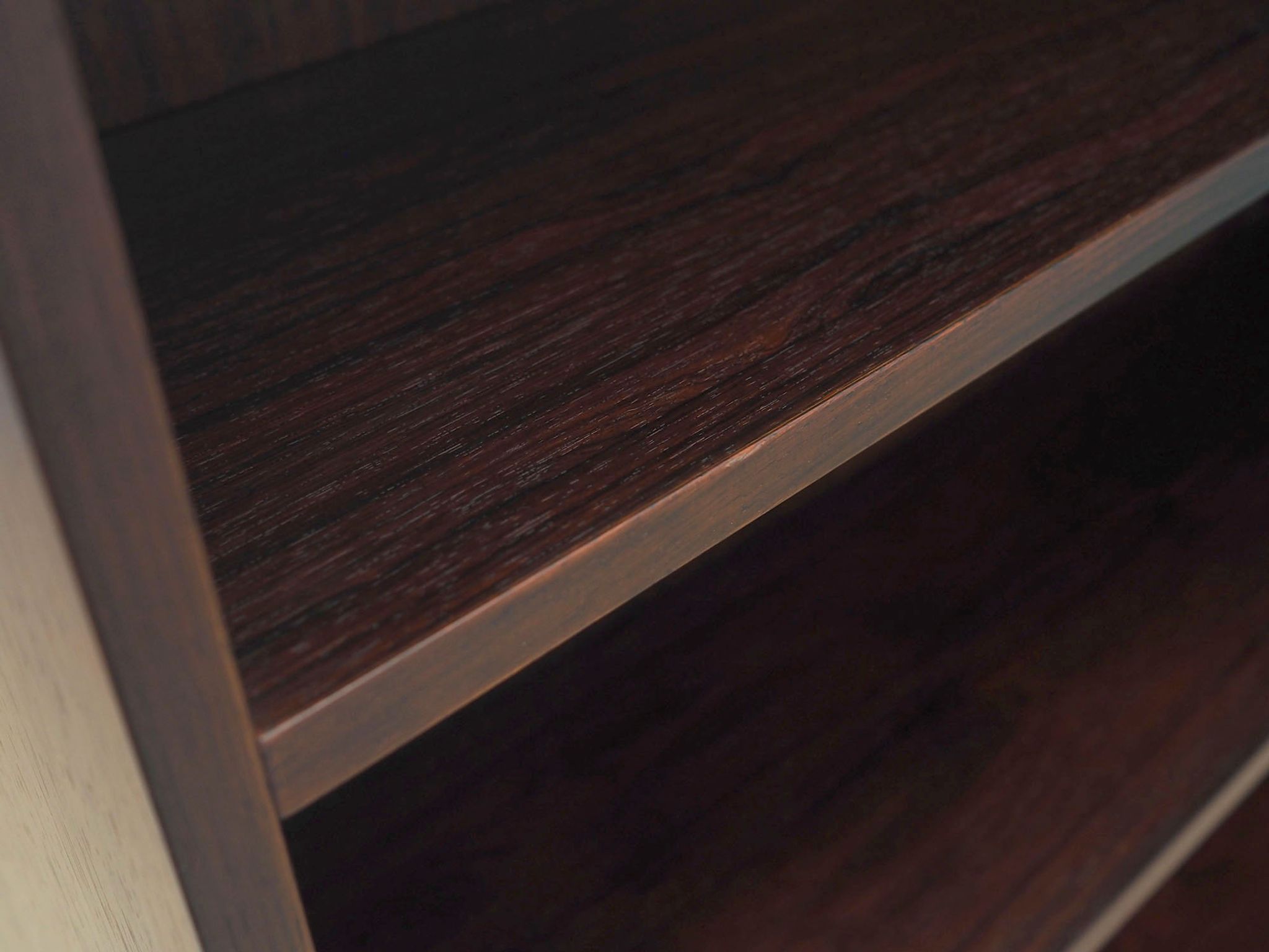 Rosewood bookcase, Danish design, 60s, made by Hornslet Møbelfabrik