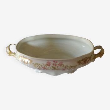 Limoges porcelain vegetable dish