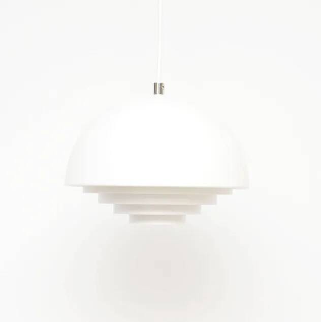 White Scandinavian lamp, Denamrk 90s