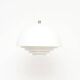 White Scandinavian lamp, Denamrk 90s