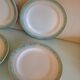 Six flat plates decor Sully by Ceranord/ vintage 50/60s