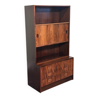 Rosewood highboard bookcase