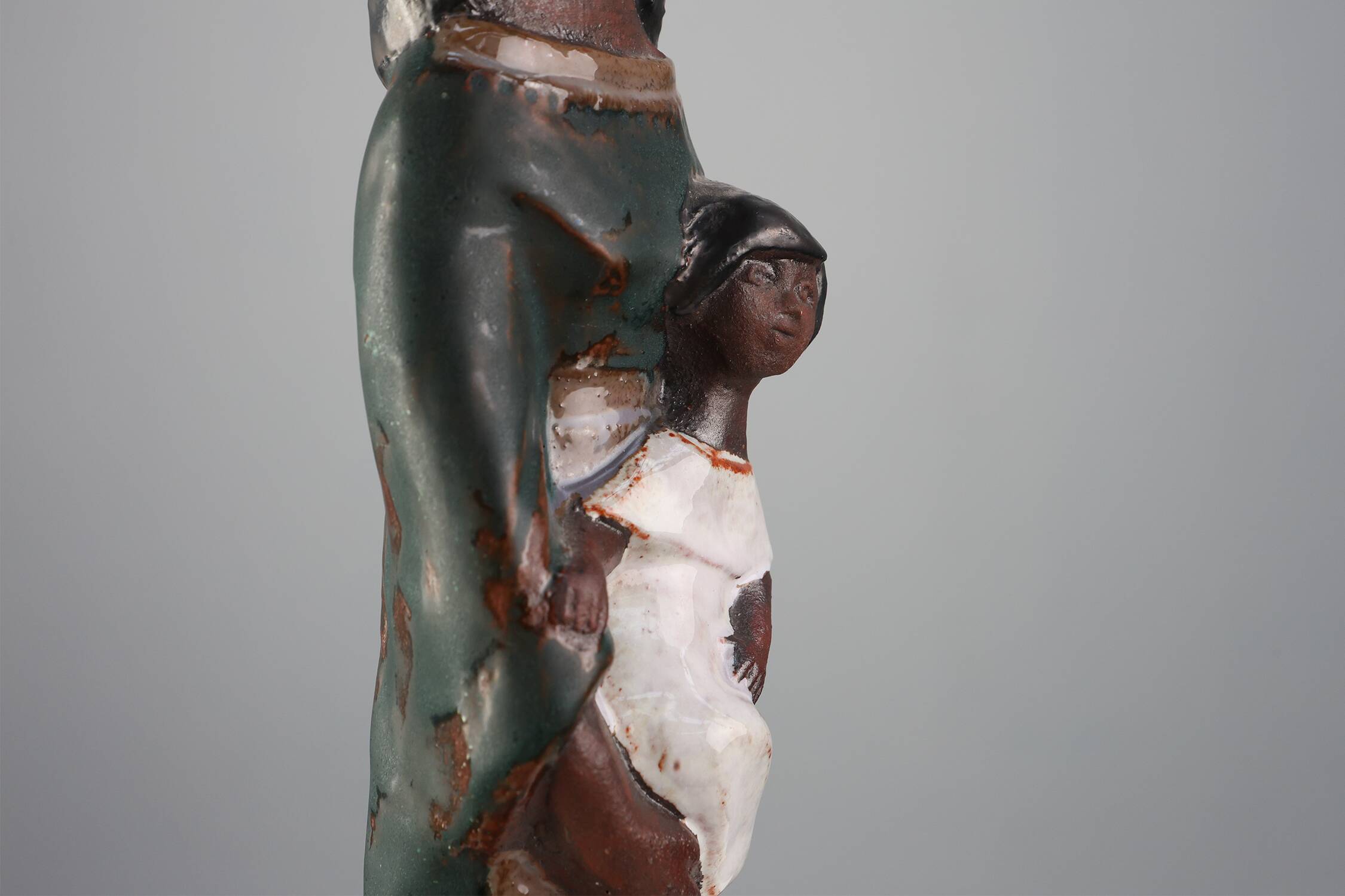 Mid‑Century Ceramic Sculpture by Perignem, Belgium 1960s