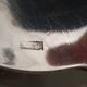 Lot of 5 silver-plated dessert spoons by Ravinet d'Enfer.