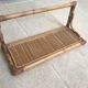 Vintage rattan shelf