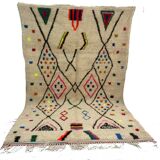 Handmade wool berber rug 260 x160 cm