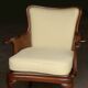 pair of mahogany and cane armchairs. English work (1960s).