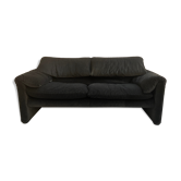 Sofa "Maralunga" 2 places by Vico Magistretti for Cassina, Italy 1980's