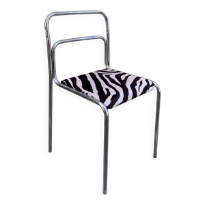 Chaise chromée style - bauhaus