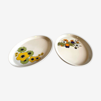 English porcelain dishes