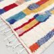 Contemporary azilal Moroccan Berber rug with colorful patterns 256x166cm
