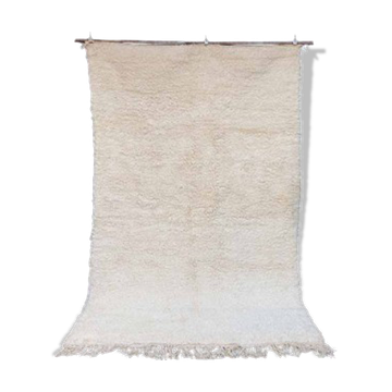Tapis berbère uni béni ouarain 210 x 305 cm