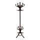 Porte manteau perroquet vintage bois brun