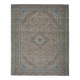 1970s Vintage Persian Handknotted Wool Brown Oversize Area Rug 290x358
