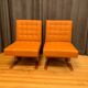Set of Czechoslovakian armchairs by Ludvik Volak for Drevopodnik Holesov, 1960s