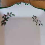 Cake dish, christmas decor