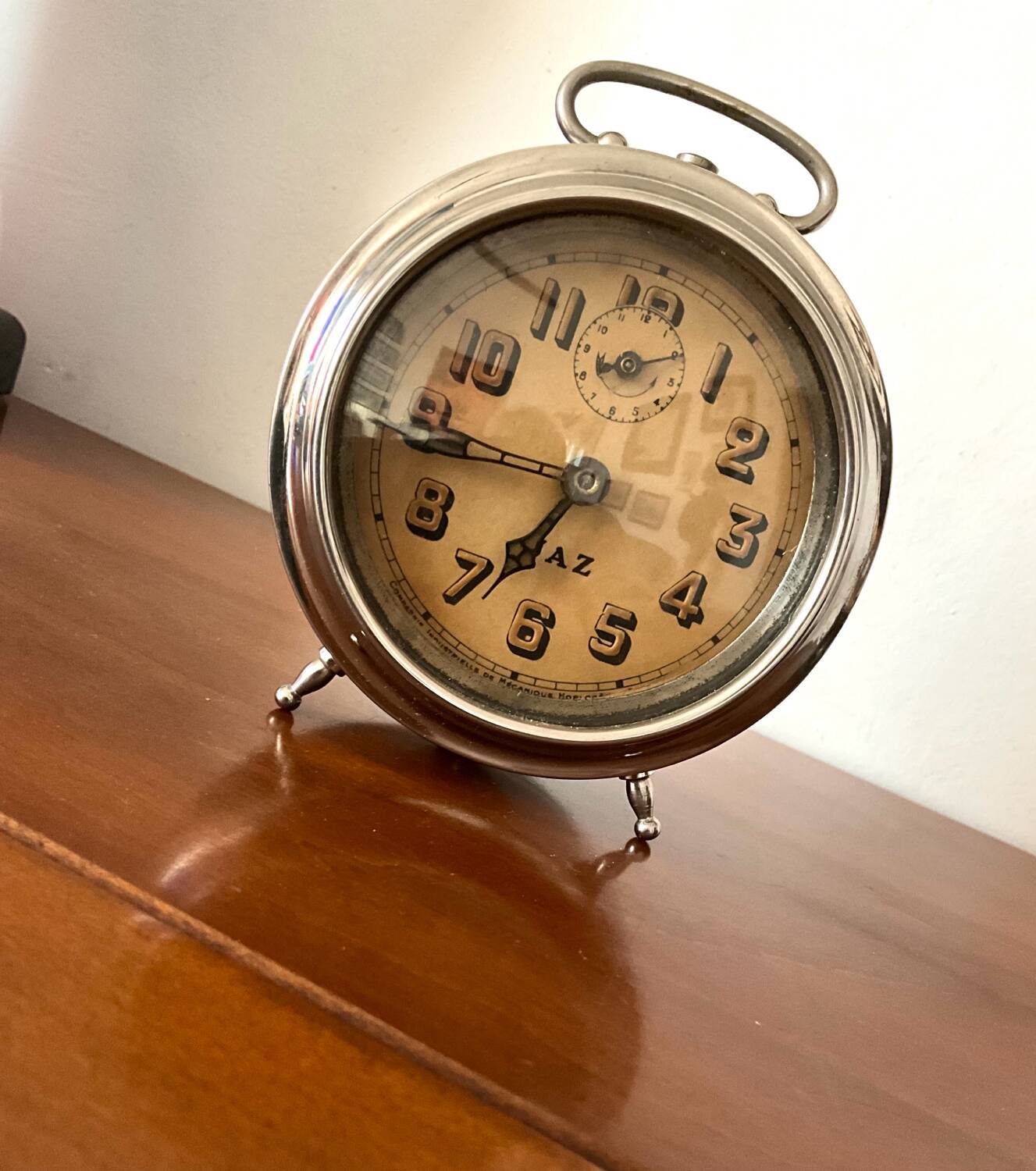 JAZ art deco alarm clock 1926