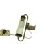 Picture light, mid-century modern, opal glass, brass, Germany, 1950s.