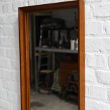 Miroir vintage danois en teck, années 1960