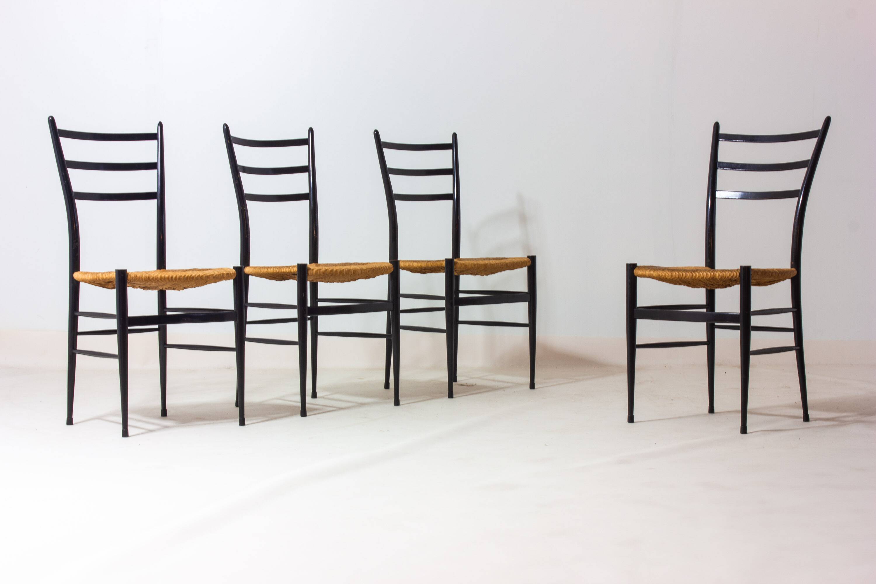 Ensemble de chaises 'Spinetto'