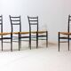 Ensemble de chaises 'Spinetto'