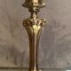 Pair of candlesticks in silver regulation art nouveau early twentieth century