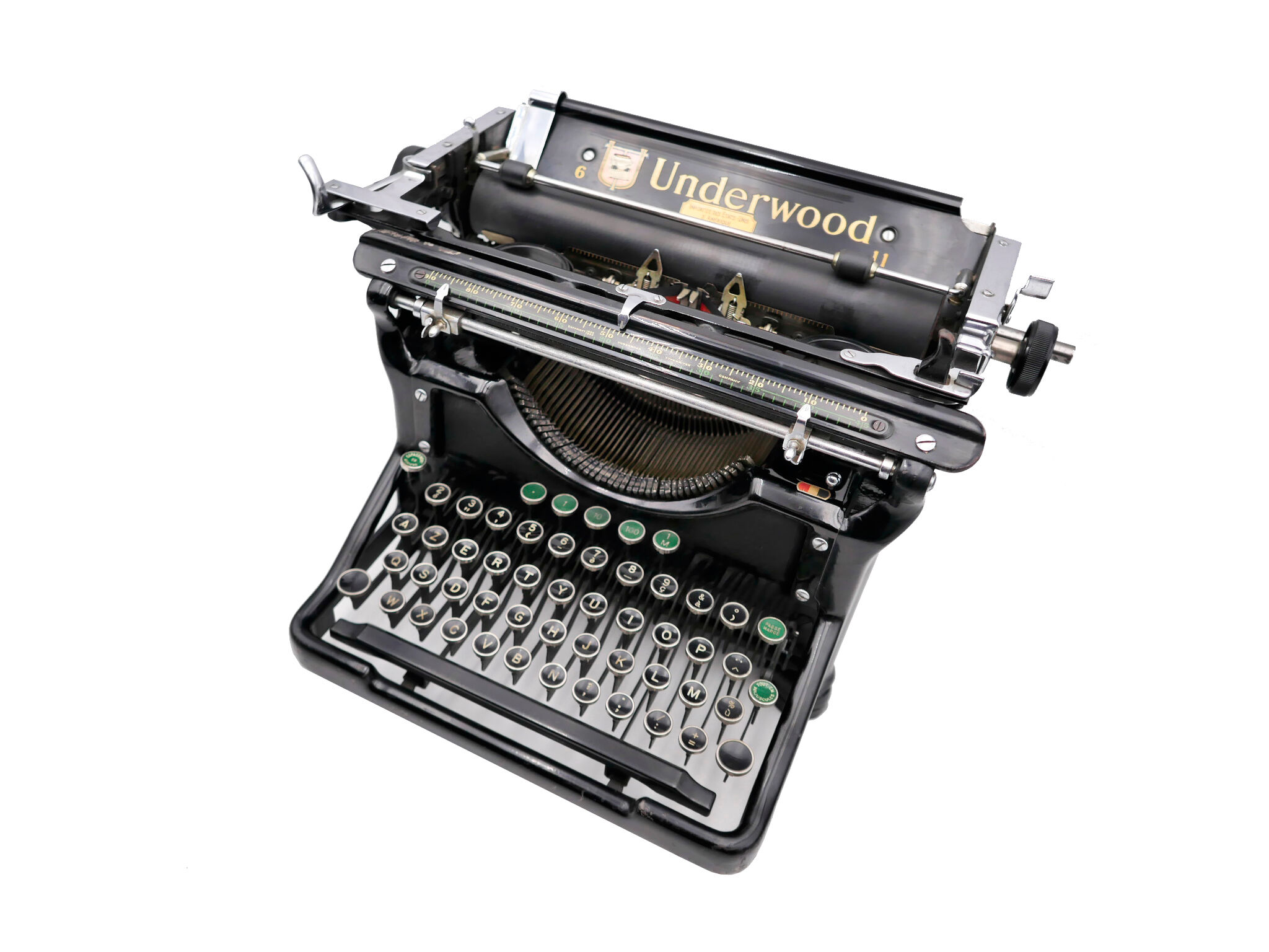 Underwood typewriter 6-11 revised ribbon new black 1930