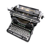 Underwood typewriter 6-11 revised ribbon new black 1930